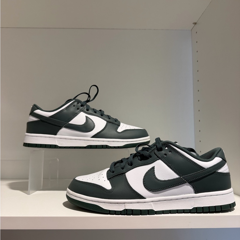 Green dunks- size 10